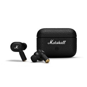 Marshall Motif II ANC - True Wireless Active Noise Cancelling Bluetooth Headphones, Earbuds, 30 Hours Playtime – Black