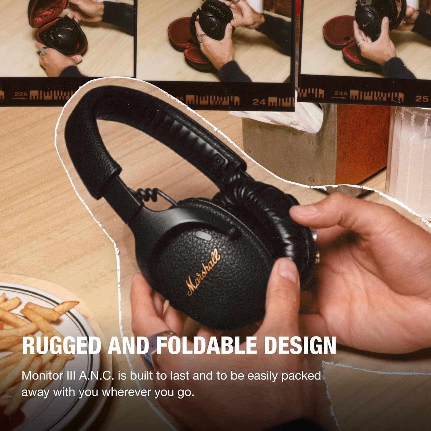Marshall Monitor III Active Noise Canceling Over Ear Bluetooth Headphones - Image 4